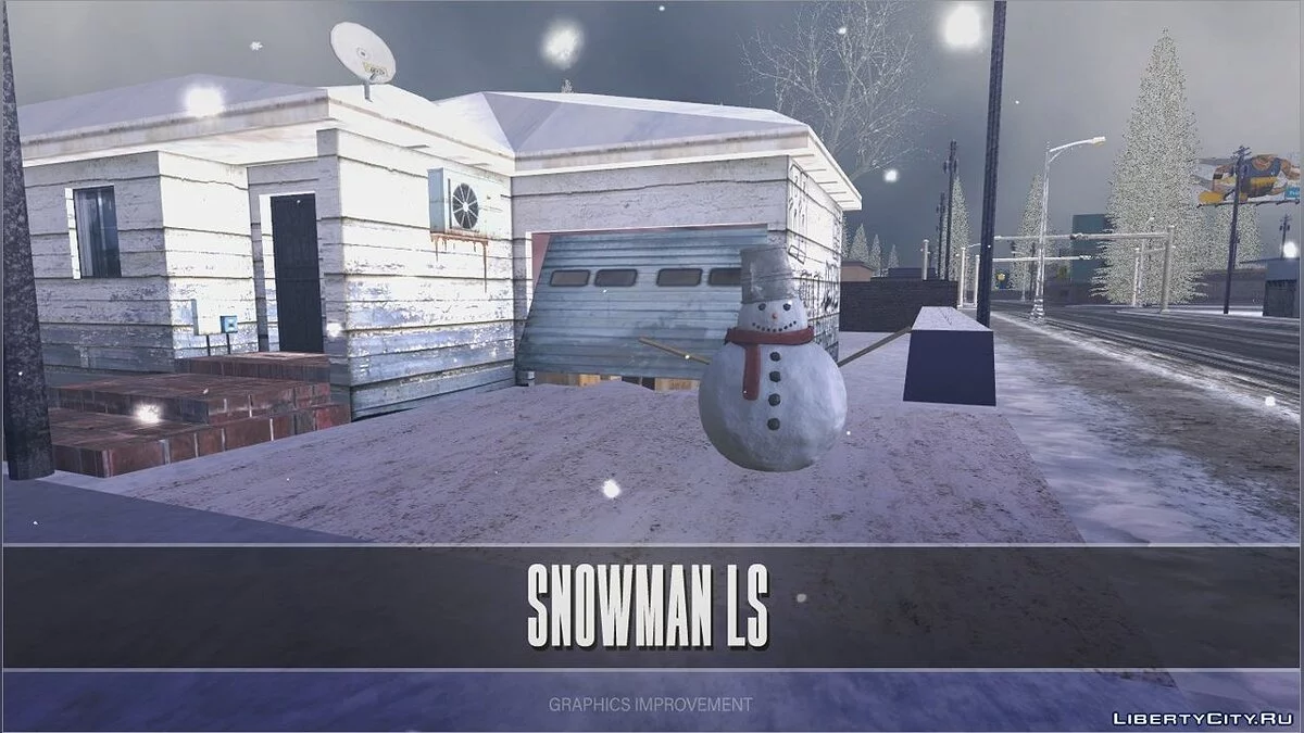 Snowman LS / +SA-MP - Снеговики / GTA San Andreas