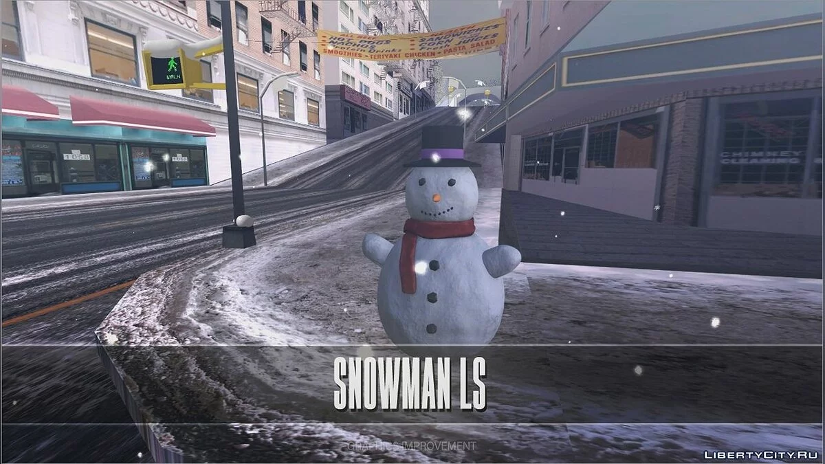 Snowman LS / +SA-MP - Снеговики / GTA San Andreas