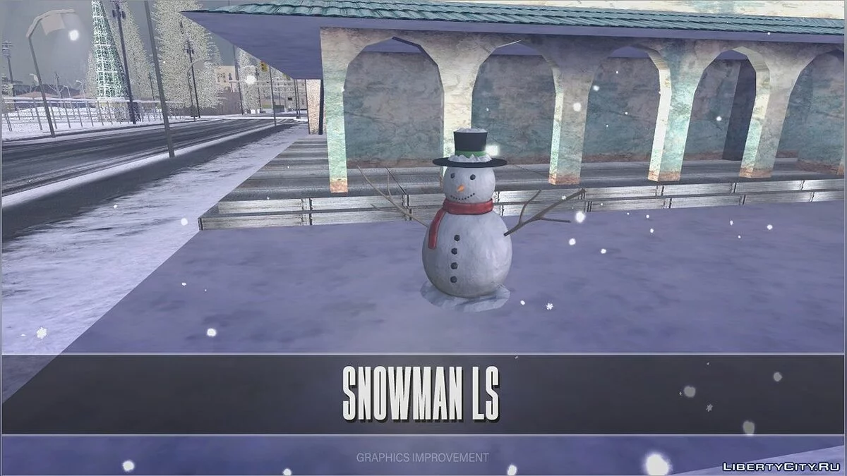 Snowman LS / +SA-MP - Снеговики / GTA San Andreas