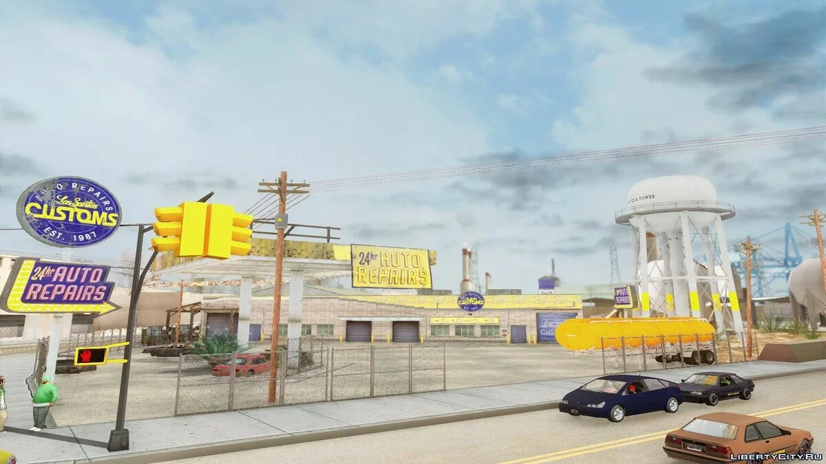 GTA 5 Los Santos Customs / GTA San Andreas