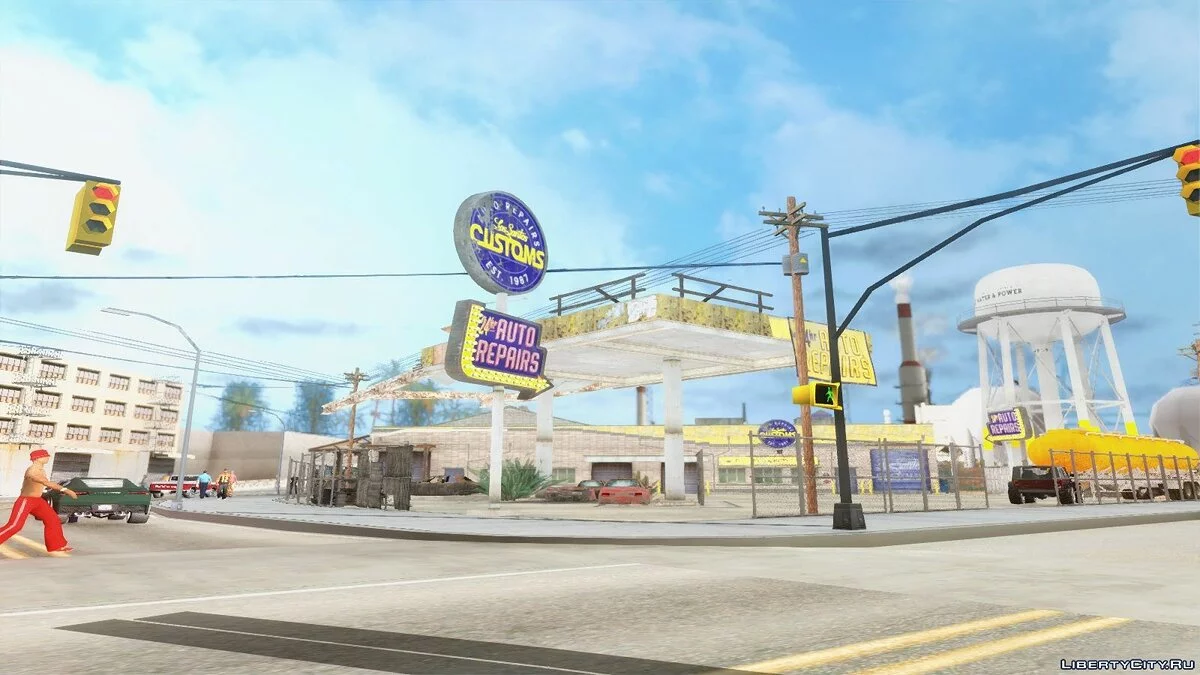 GTA 5 Los Santos Customs / GTA San Andreas