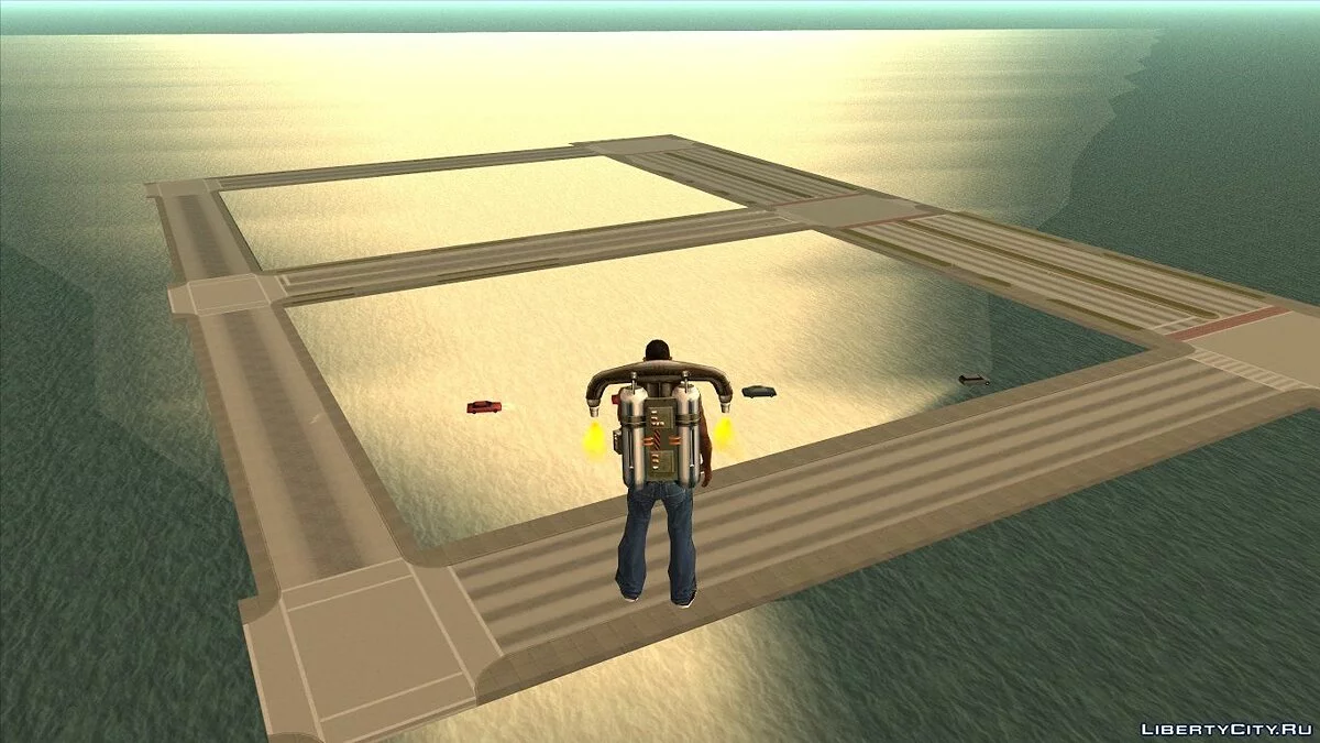 GTA Miami (test) - Дороги / GTA San Andreas