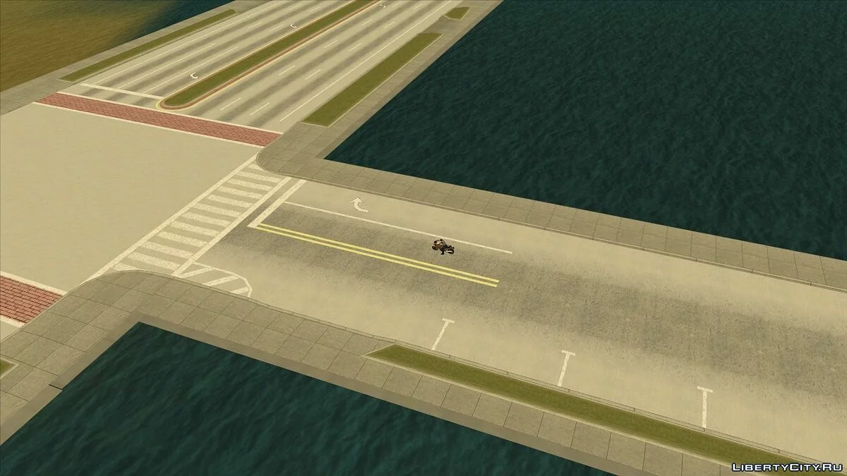 GTA Miami (test) - Дороги / GTA San Andreas