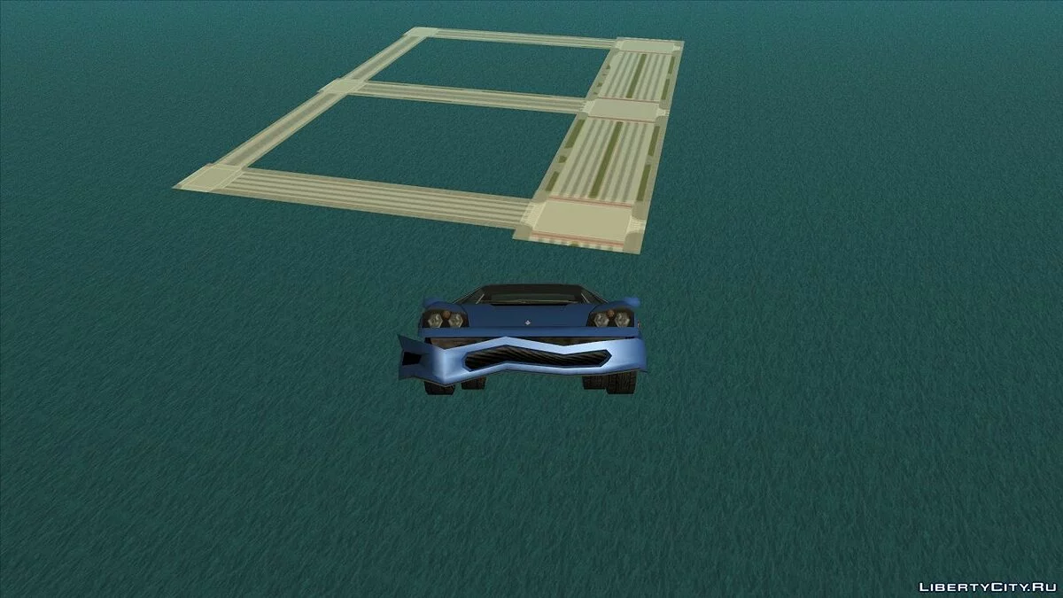 GTA Miami (test) - Дороги / GTA San Andreas