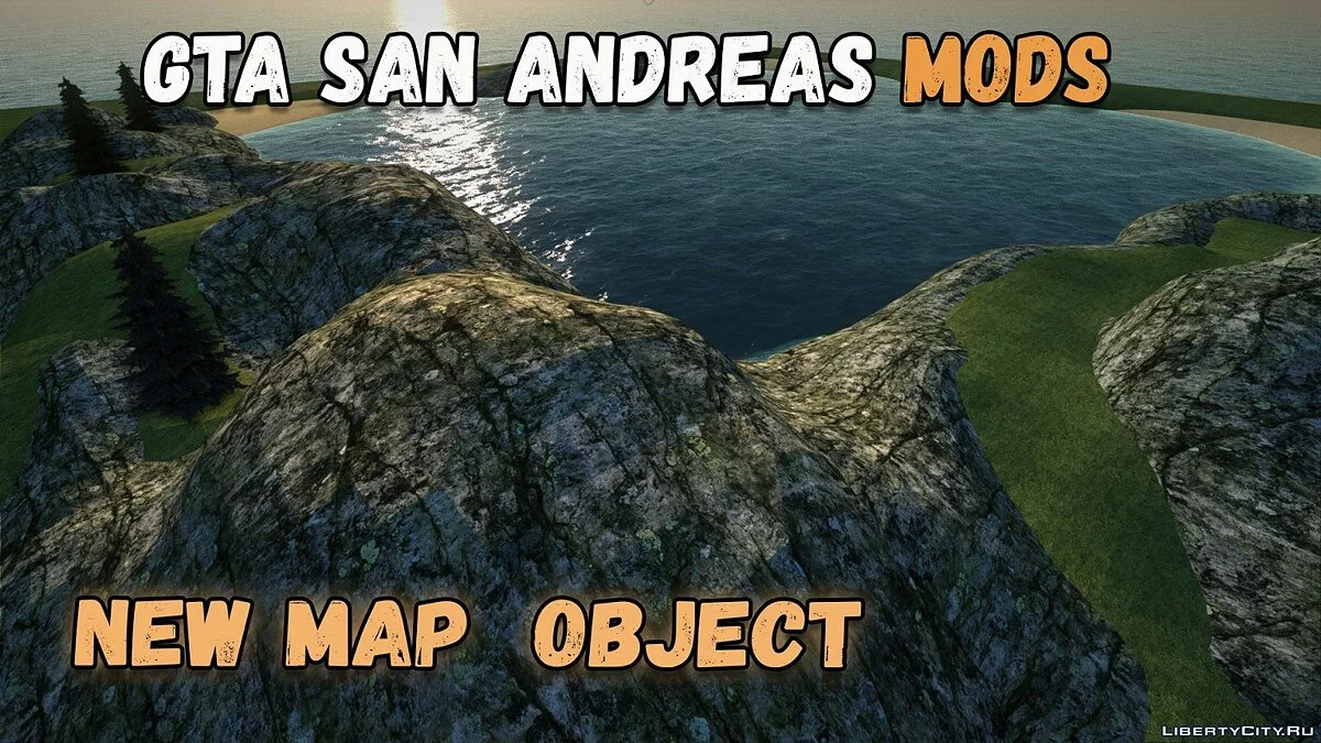 Новый объект для создания карты "Озеро 1" / GTA San Andreas