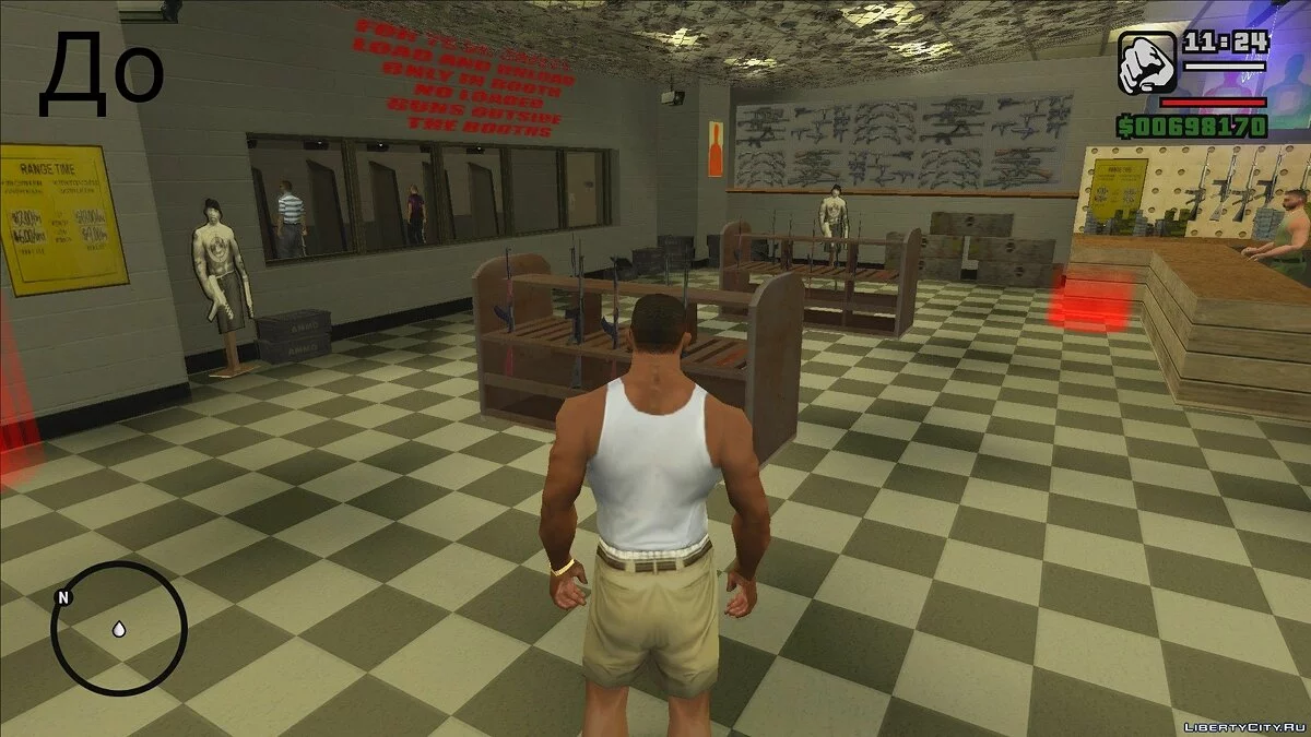 PS2 Ammunation Interior / GTA San Andreas