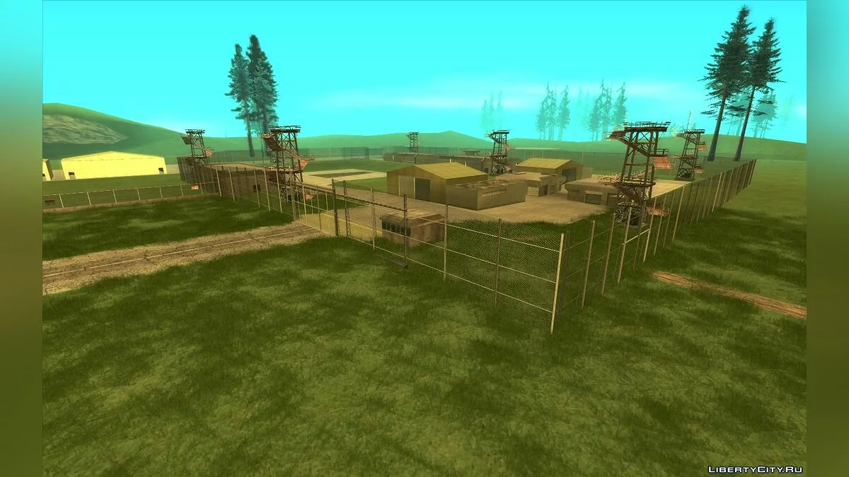 Зеленая пустыня + лес (Обновление от 20.08.2021) / GTA San Andreas