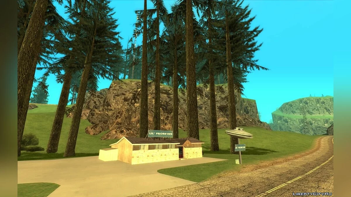 Зеленая пустыня + лес (Обновление от 20.08.2021) / GTA San Andreas