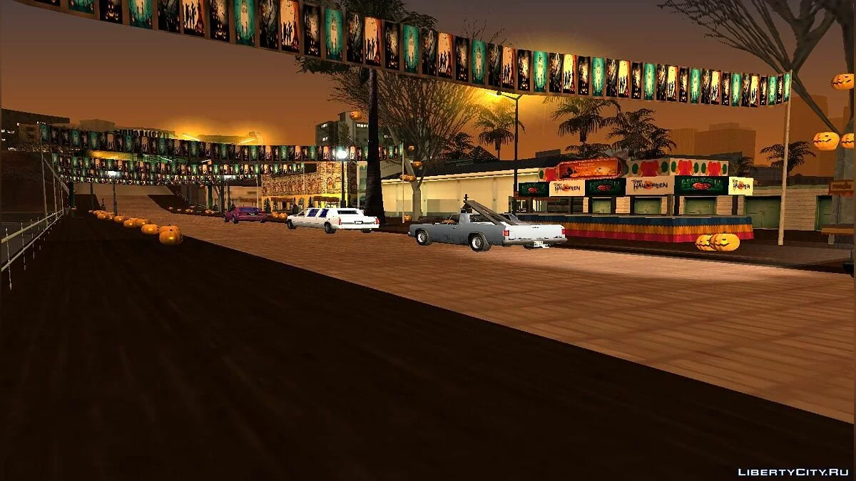 Санта-Мария в стиле Хэллоуин / GTA San Andreas