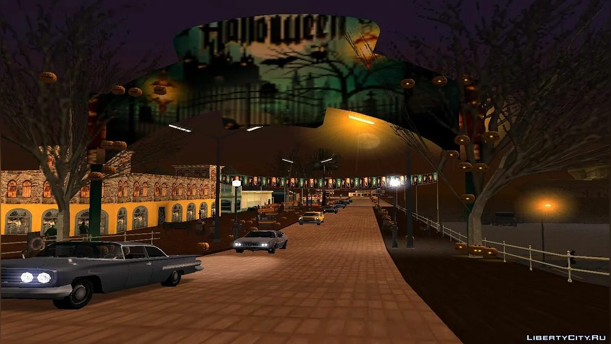 Санта-Мария в стиле Хэллоуин / GTA San Andreas
