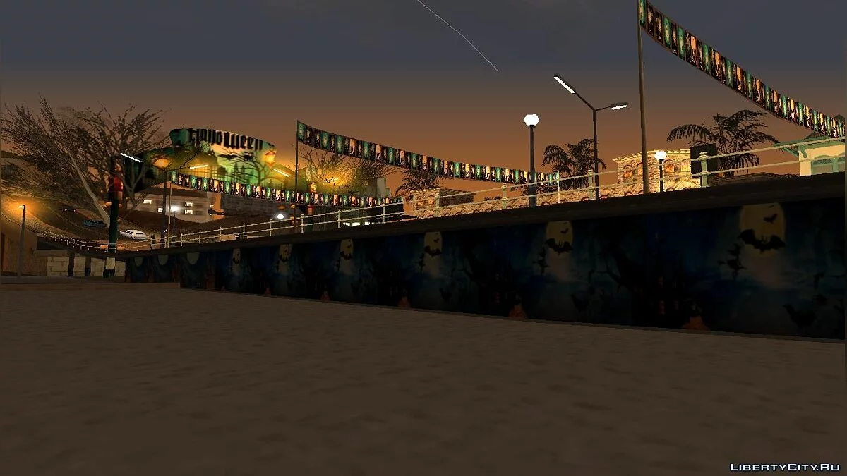 Санта-Мария в стиле Хэллоуин / GTA San Andreas