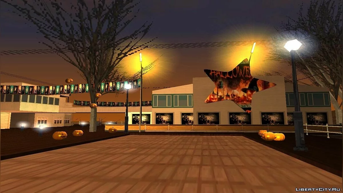 Санта-Мария в стиле Хэллоуин / GTA San Andreas