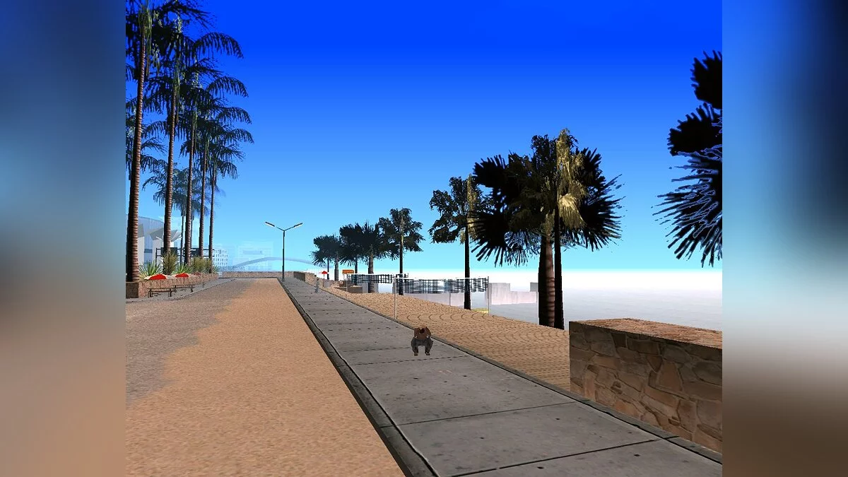 Обновлённый пляж v1 / GTA San Andreas