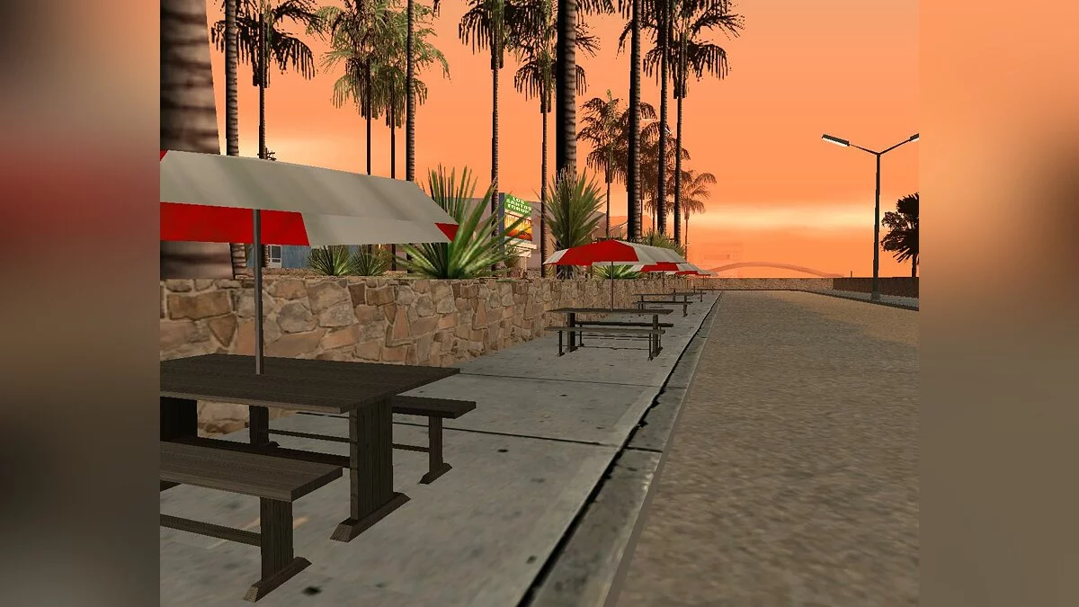 Обновлённый пляж v1 / GTA San Andreas