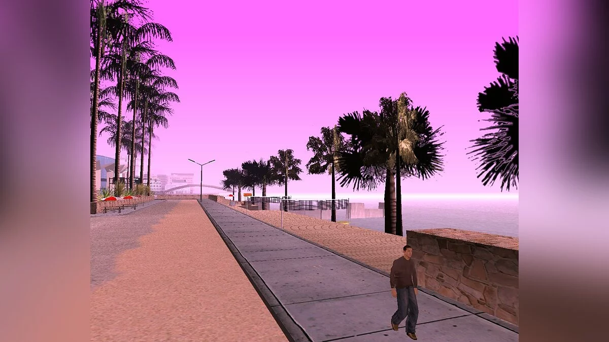 Обновлённый пляж v1 / GTA San Andreas