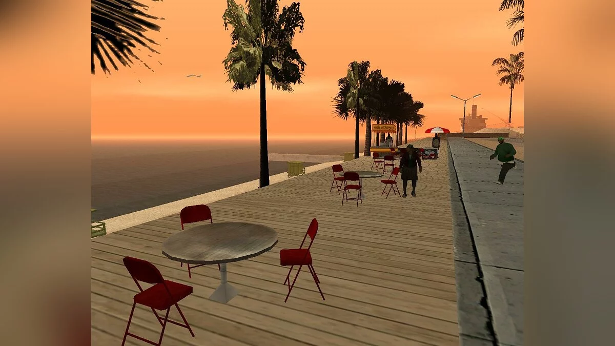 Обновлённый пляж v1 / GTA San Andreas