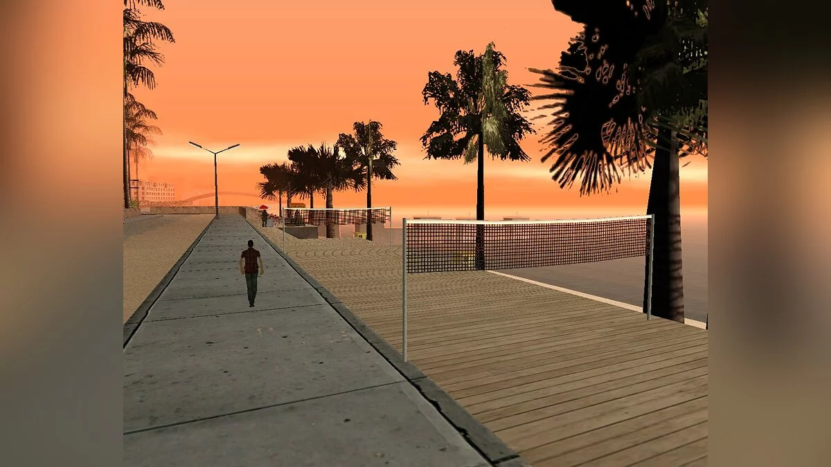 Обновлённый пляж v1 / GTA San Andreas
