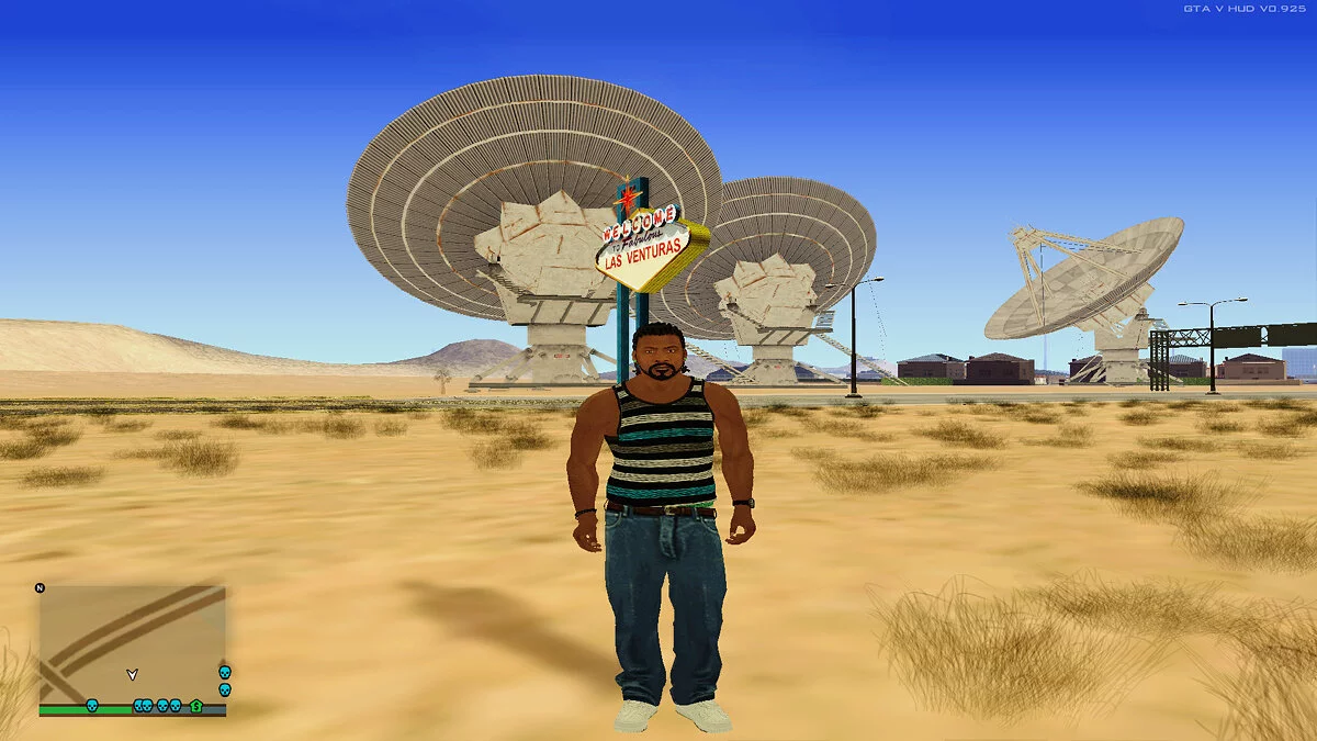 Спутниковые тарелки из GTA 5 / GTA San Andreas