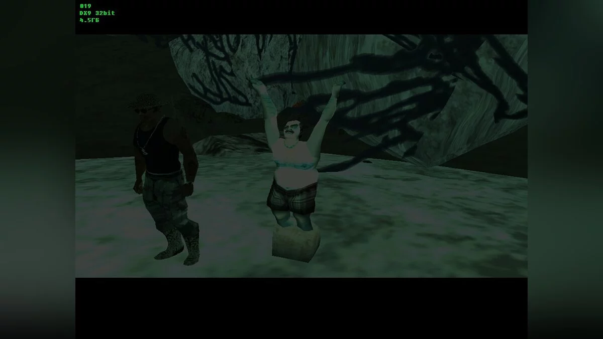 Утонувший труп (Как в GTA VC) / GTA San Andreas