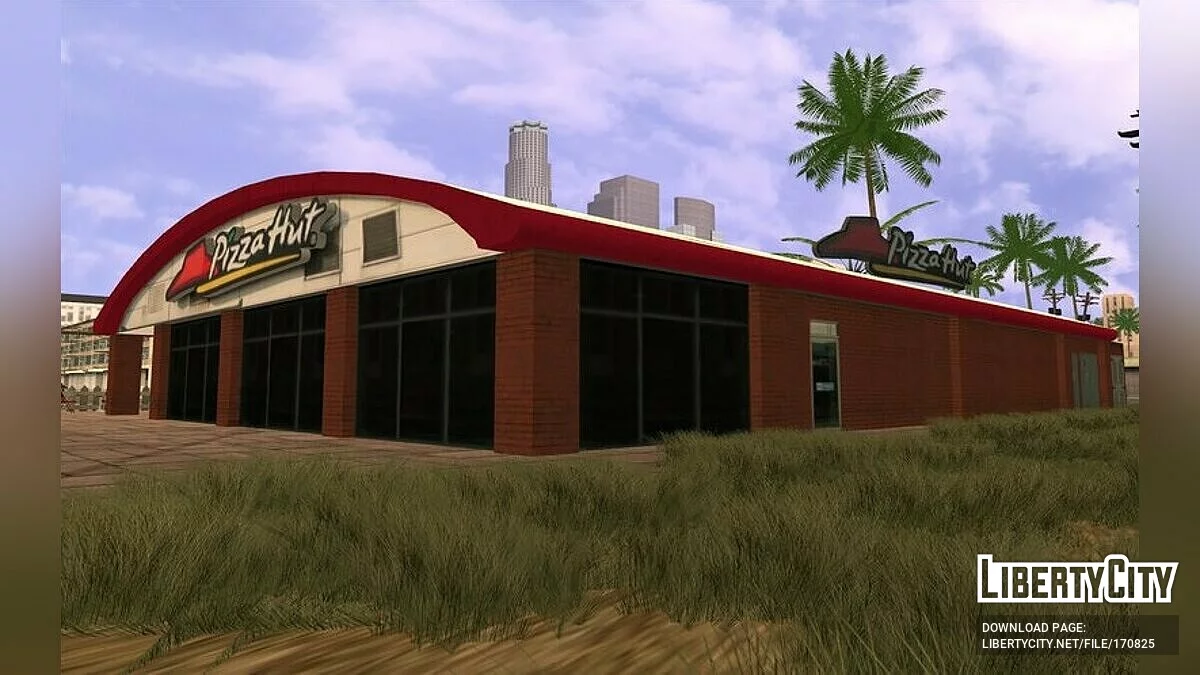 Новая пиццерия (PizzaHut) / GTA San Andreas