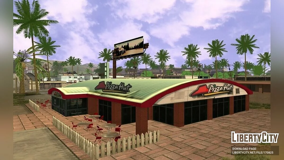 Новая пиццерия (PizzaHut) / GTA San Andreas