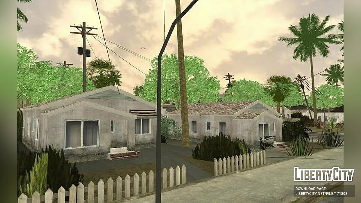 Дома из GTA 5 / GTA San Andreas