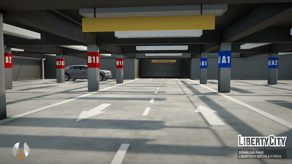 Подземная парковка / GTA San Andreas