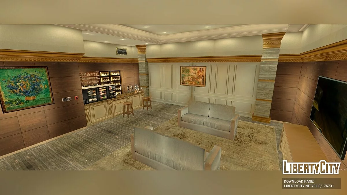 Интерьер ателье для авто / GTA San Andreas