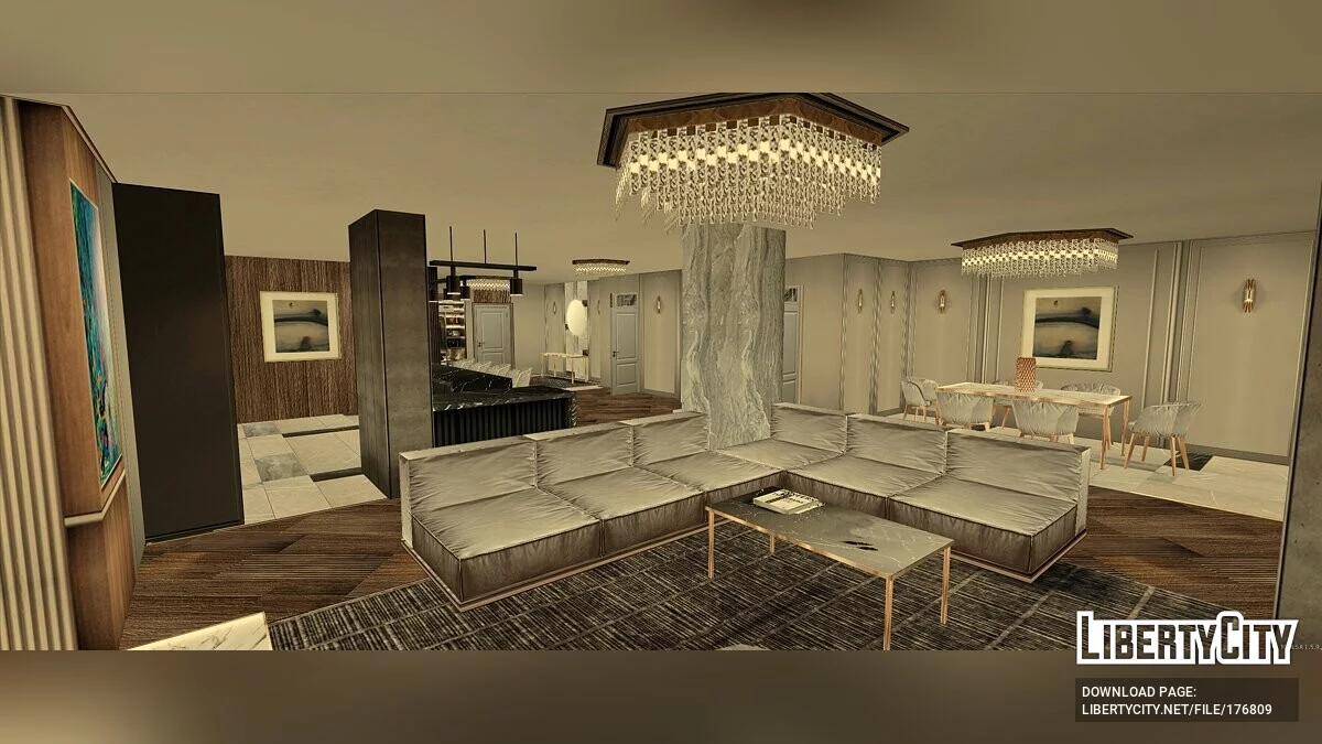 Интерьер квартиры / GTA San Andreas