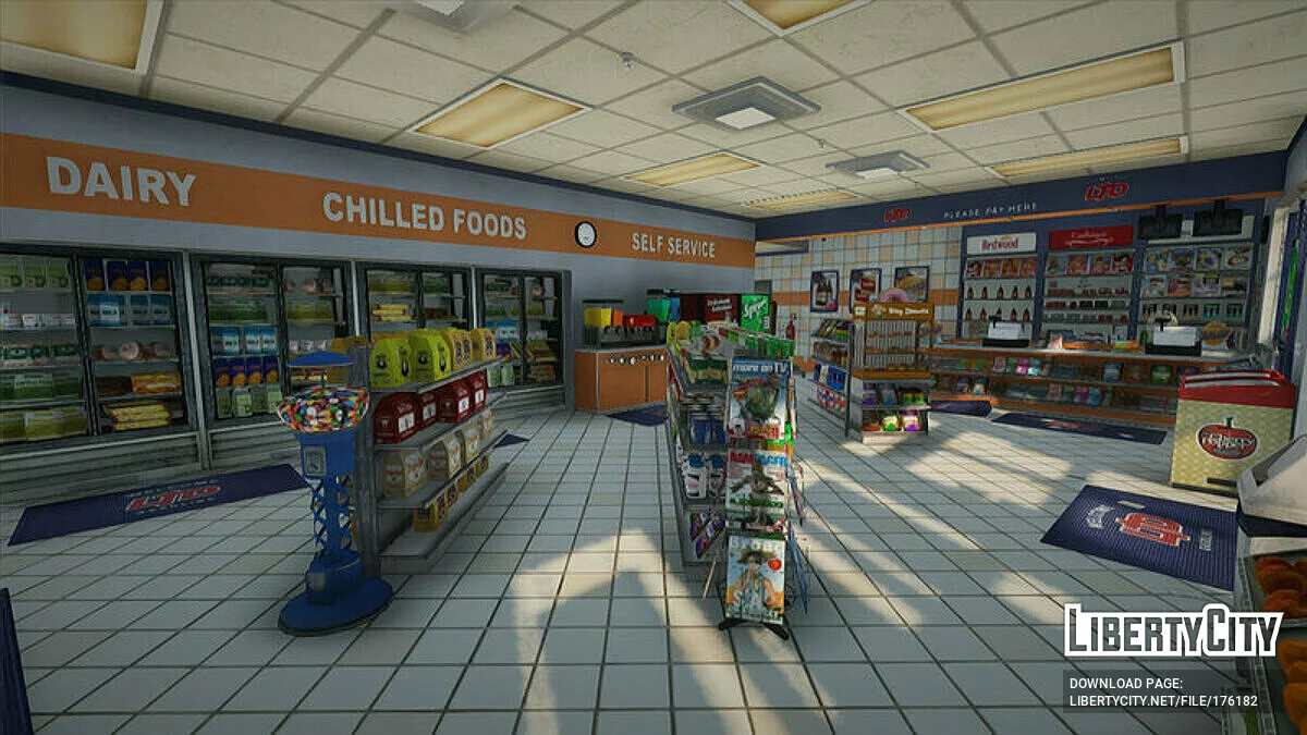 Магазин 24/7 из GTA 5 / GTA San Andreas