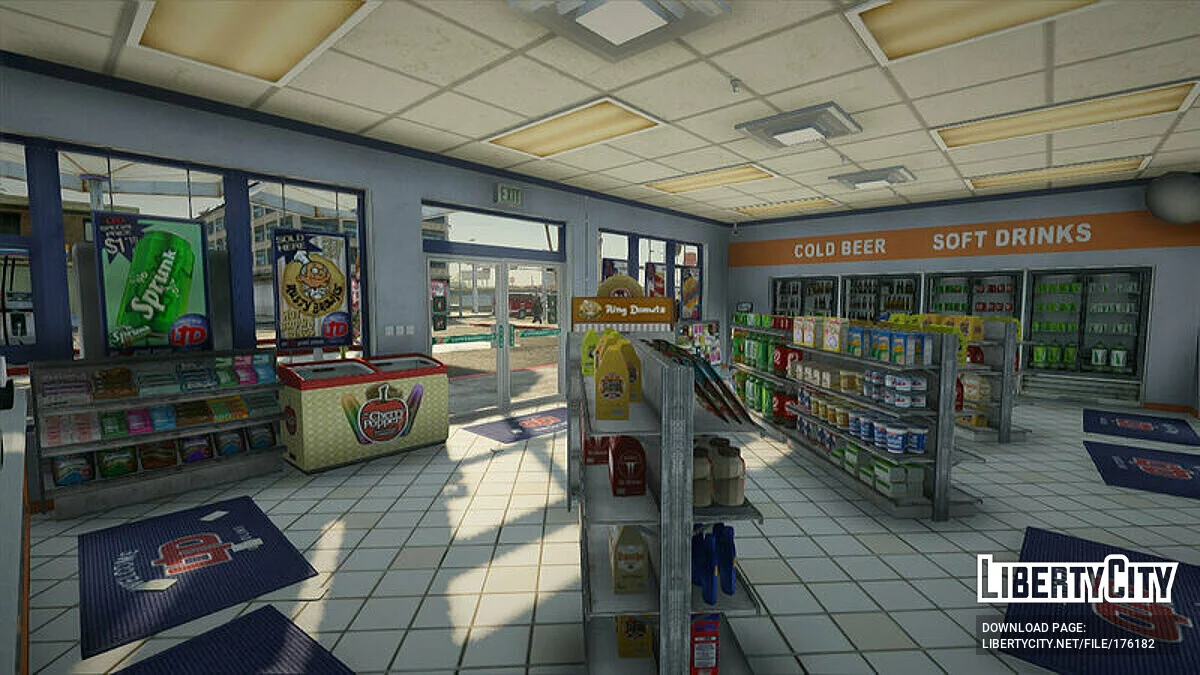 Магазин 24/7 из GTA 5 / GTA San Andreas