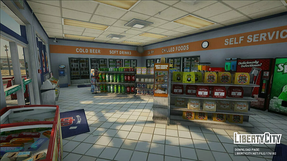 Магазин 24/7 из GTA 5 / GTA San Andreas