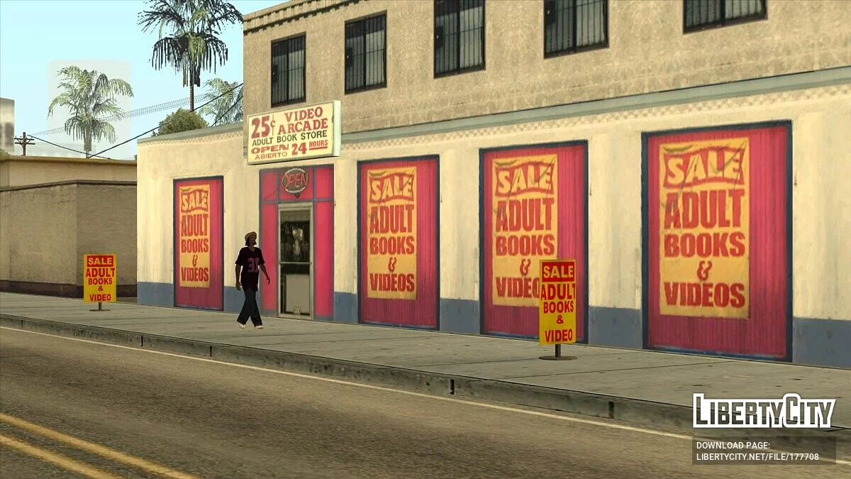 Props Mod от Hisui / GTA San Andreas