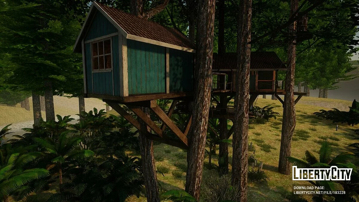 Домик на дереве / GTA San Andreas