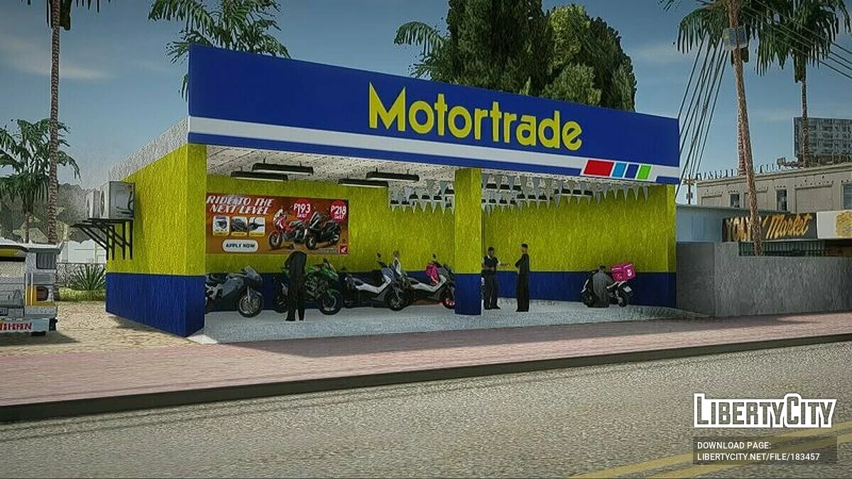 Motortrade - дилерский центр / GTA San Andreas