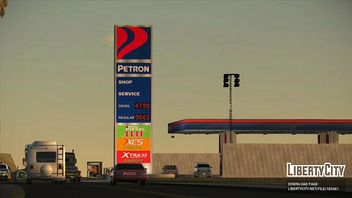 Petron Gasoline Station / GTA San Andreas