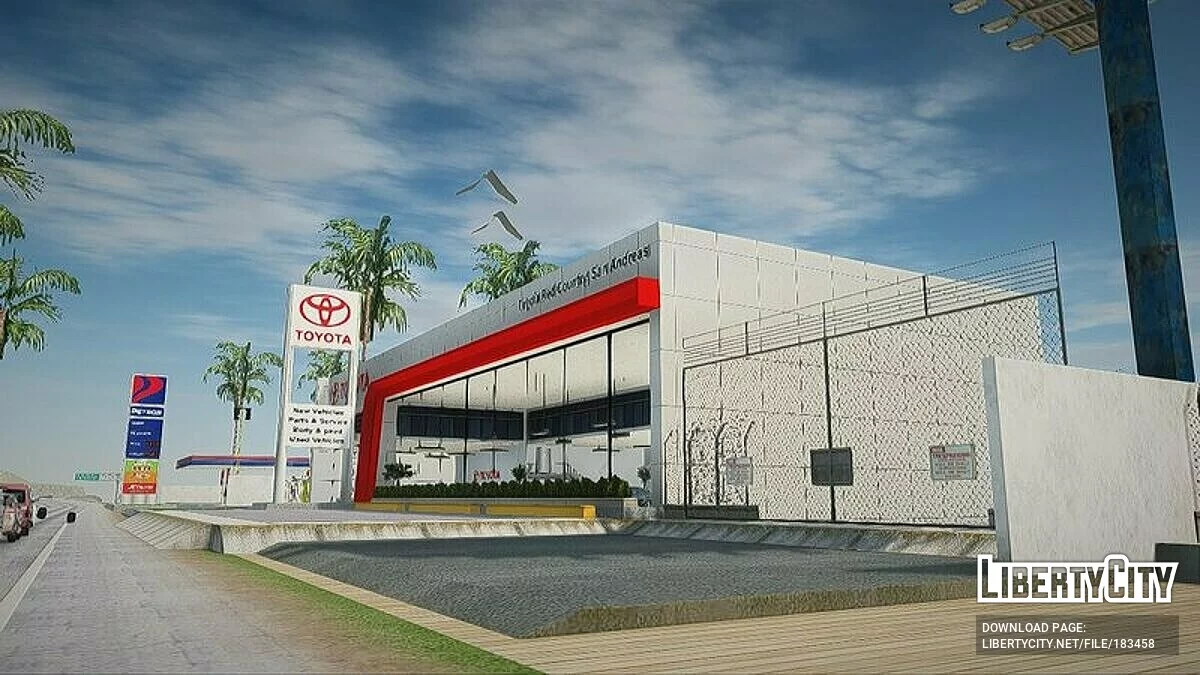 Toyota - дилерский центр / GTA San Andreas