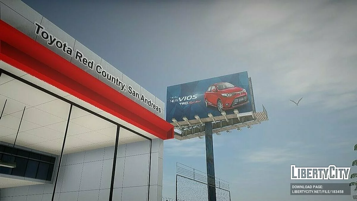 Toyota - дилерский центр / GTA San Andreas
