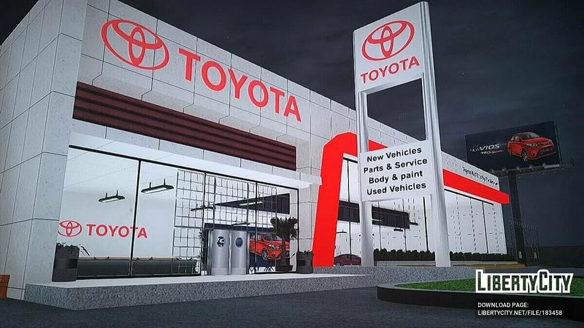 Toyota - дилерский центр / GTA San Andreas