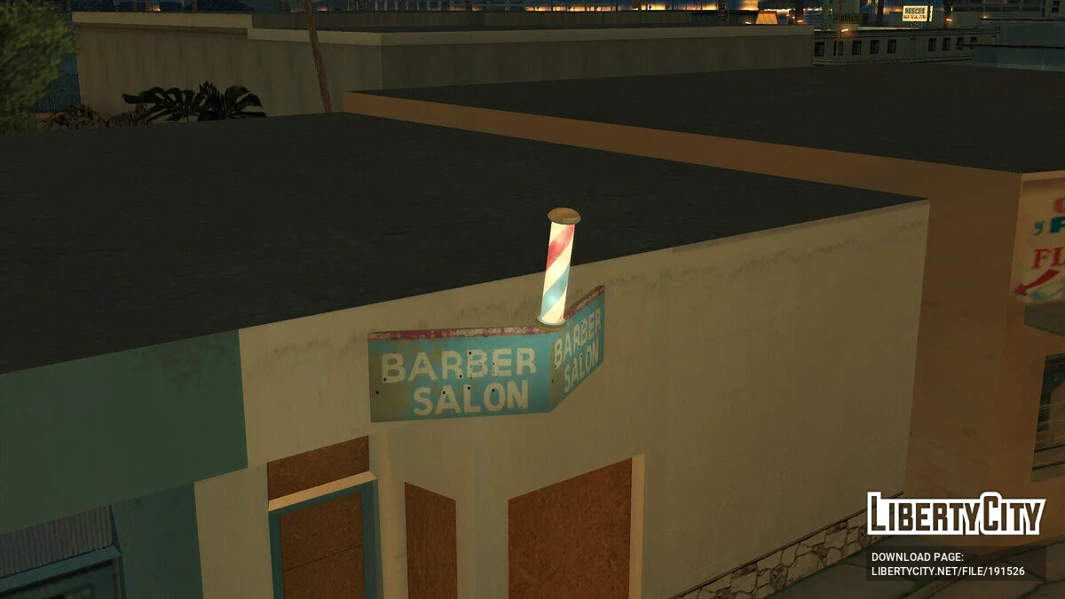 Animated Barber's Poles (IFP) / GTA San Andreas