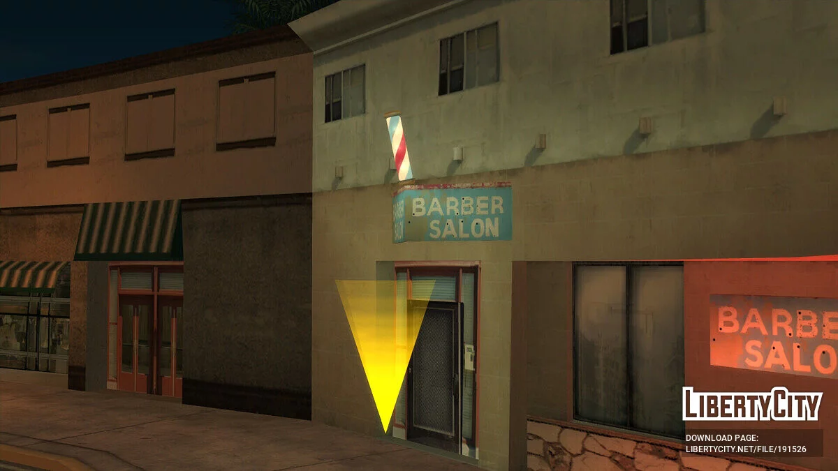 Animated Barber's Poles (IFP) / GTA San Andreas