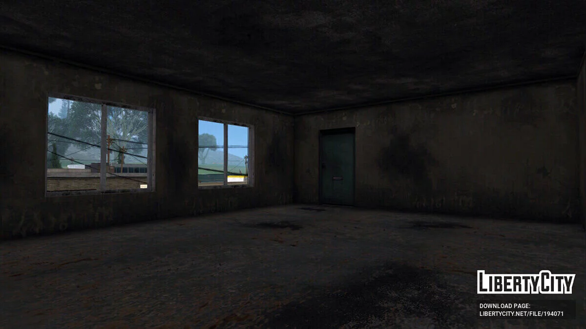 Улучшенное сгоревшее здание / GTA San Andreas