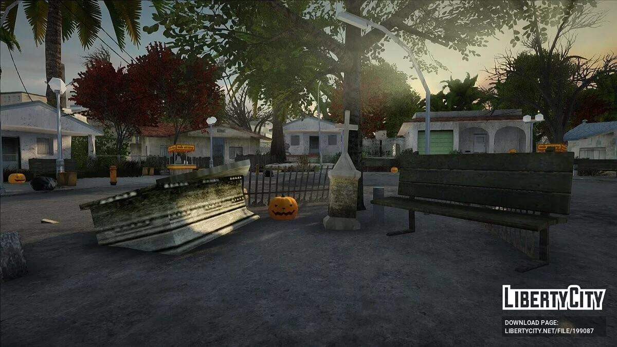 Хэллоуин на Grove Street / GTA San Andreas