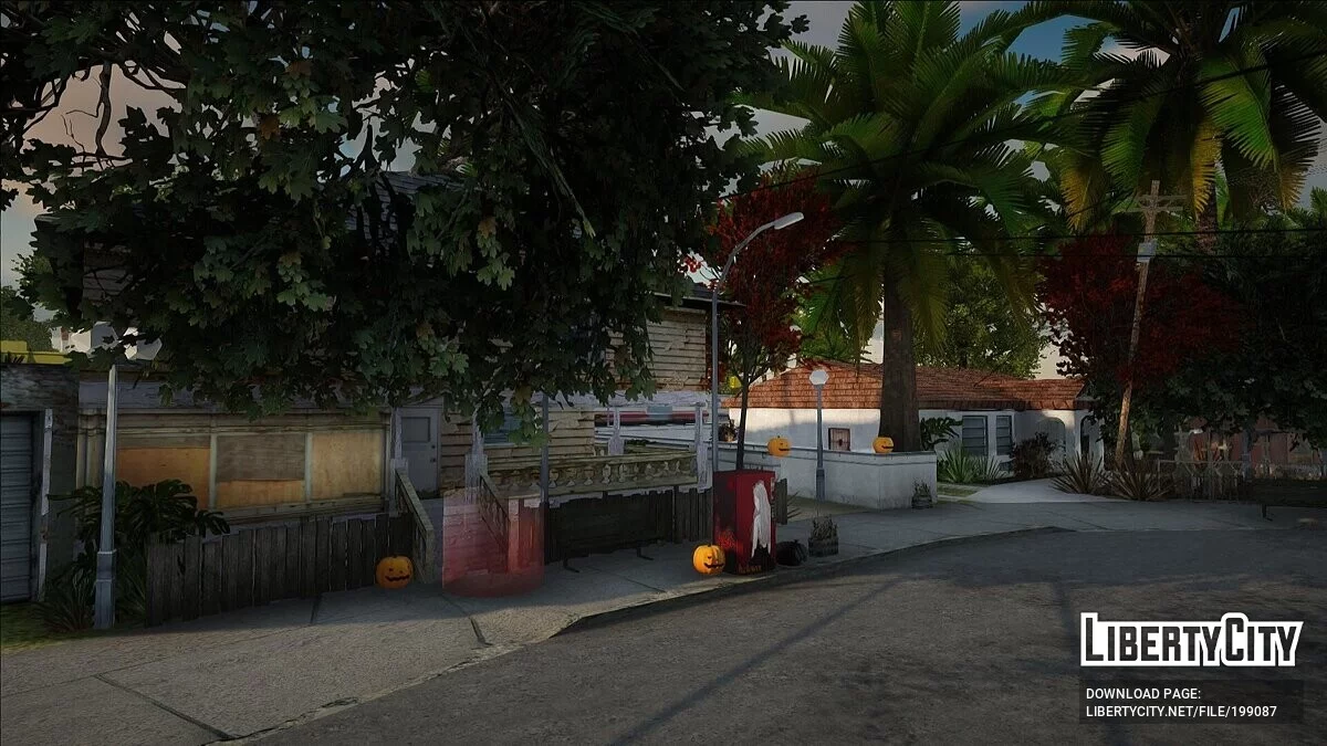 Хэллоуин на Grove Street / GTA San Andreas