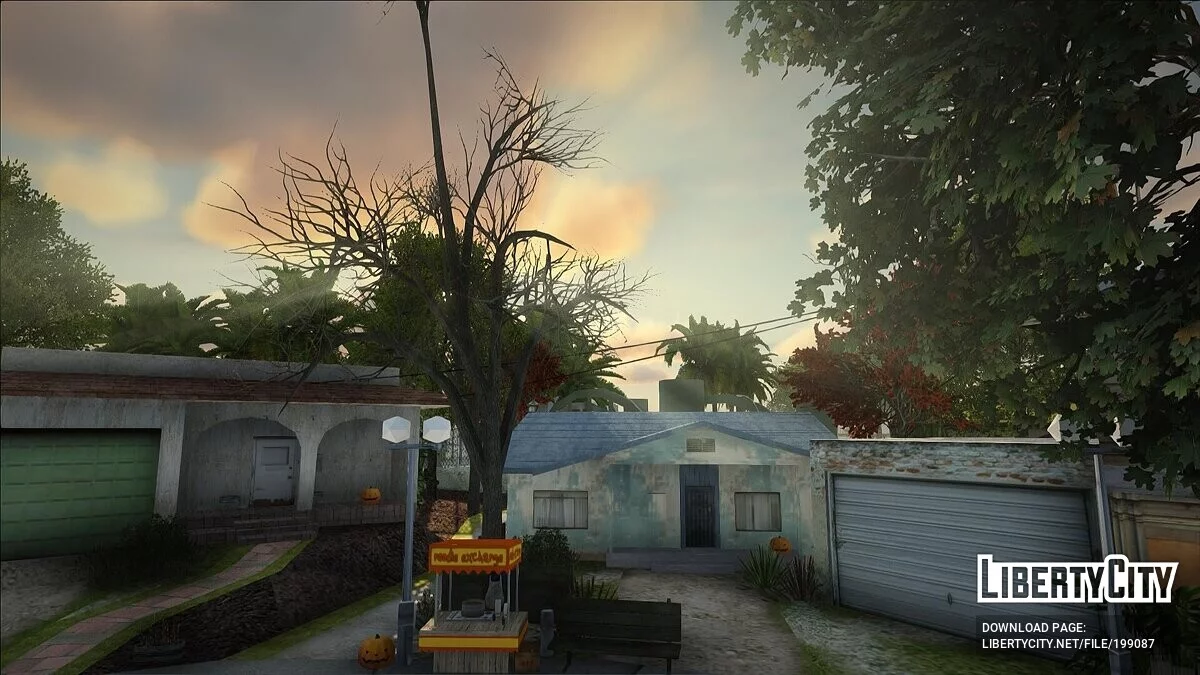 Хэллоуин на Grove Street / GTA San Andreas