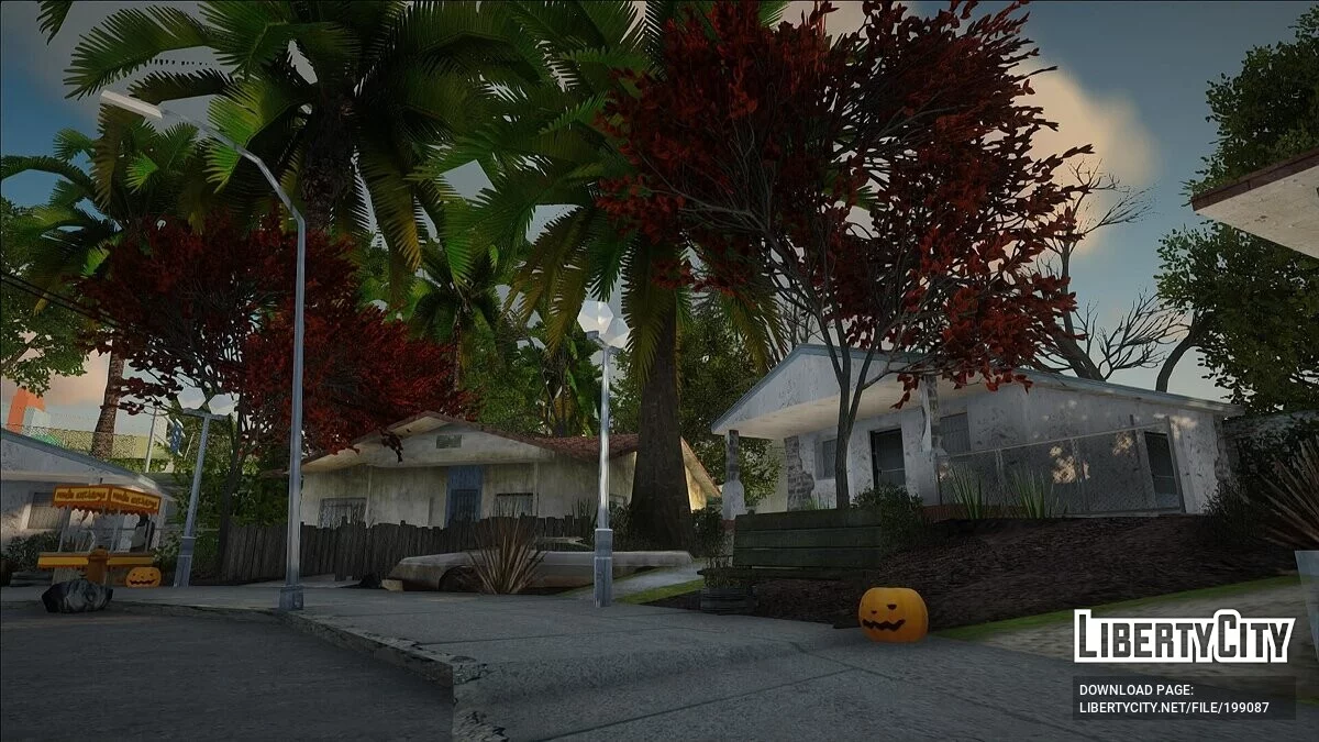 Хэллоуин на Grove Street / GTA San Andreas
