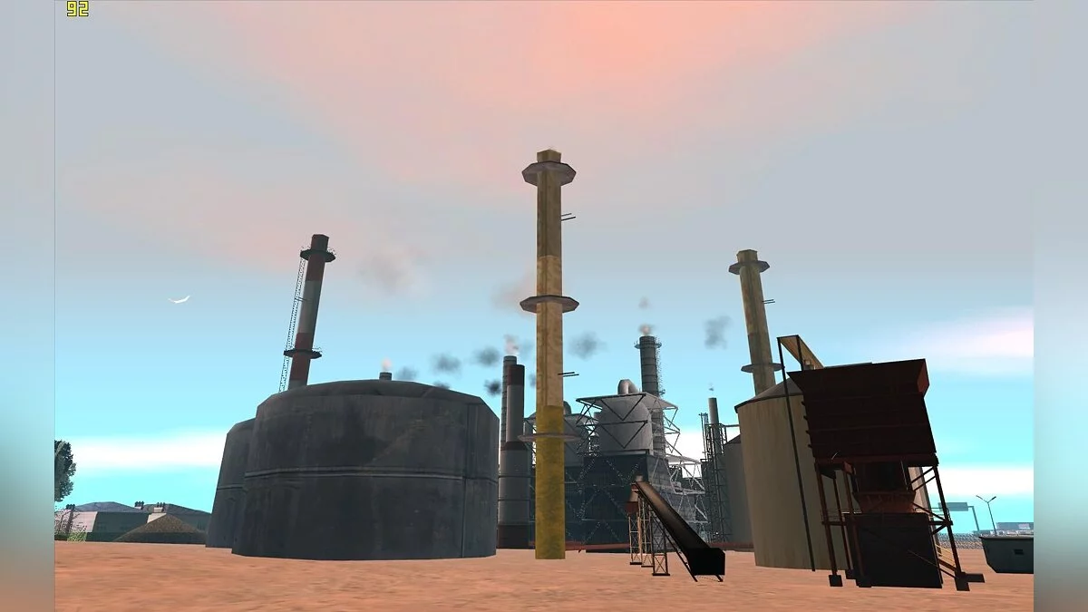 Цементный завод CEMEX / GTA San Andreas