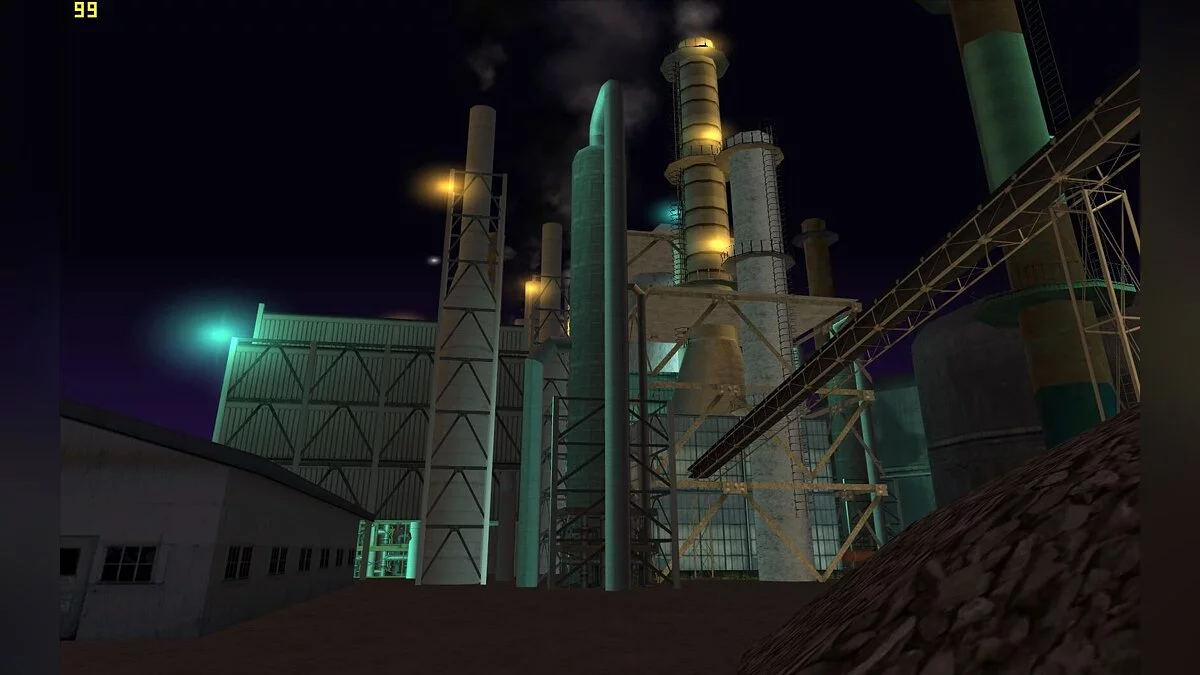 Цементный завод CEMEX / GTA San Andreas