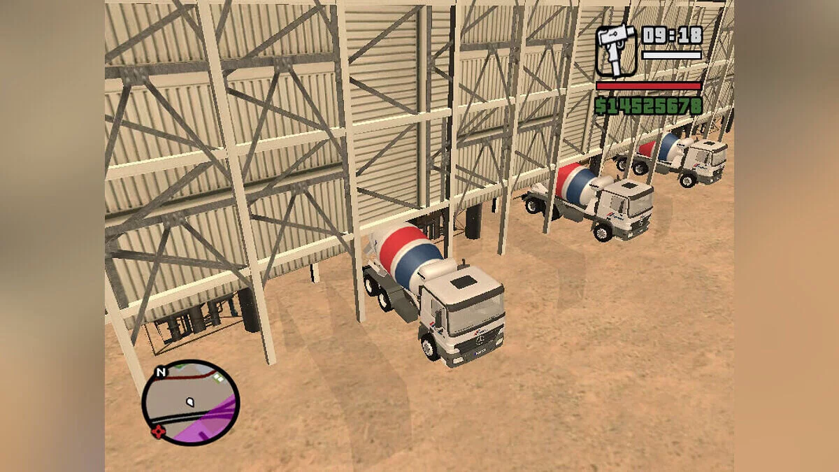 Цементный завод CEMEX / GTA San Andreas