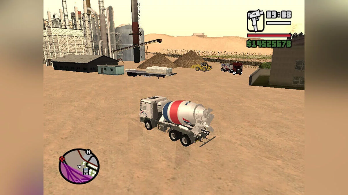 Цементный завод CEMEX / GTA San Andreas